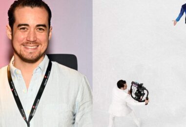 Un caméraman de patinage artistique sexy devient la star accidentelle des Jeux olympiques