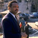 Nous avons partagé un arc-en-ciel avec Jesse Jackson, qui nous a serré la main alors que personne d'autre ne le voulait