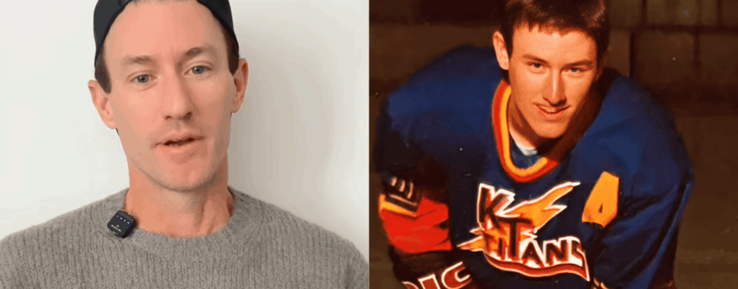 Un joueur de hockey gay qualifié de « héros » par un jeune de 9 ans à la Coupe de la fierté de la LNH