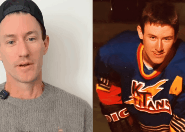 Un joueur de hockey gay qualifié de « héros » par un jeune de 9 ans à la Coupe de la fierté de la LNH
