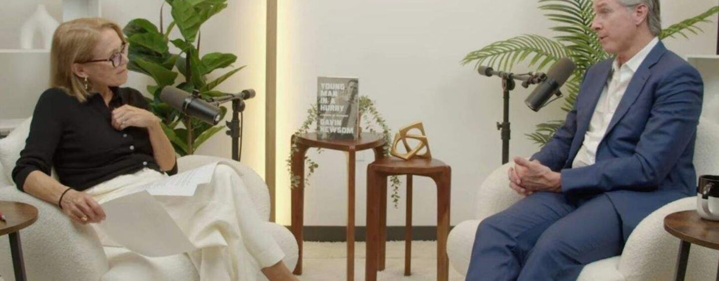 Katie Couric confronte Gavin Newsom sur ses opinions changeantes sur les jeunes transgenres