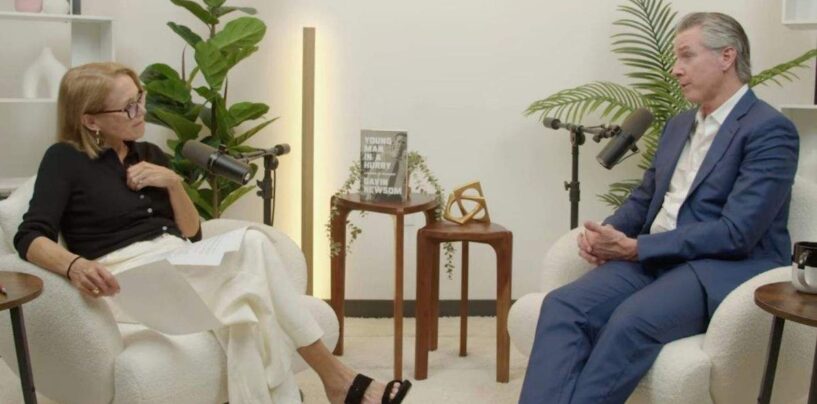 Katie Couric confronte Gavin Newsom sur ses opinions changeantes sur les jeunes transgenres