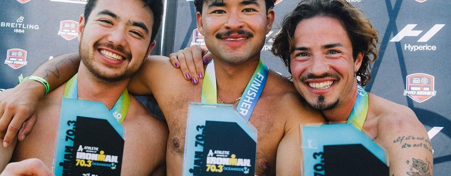 L'équipe Transmasc Ironman remporte la troisième place « pour les personnes trans et au-delà »