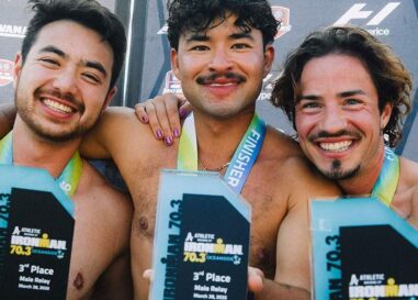 L'équipe Transmasc Ironman remporte la troisième place « pour les personnes trans et au-delà »