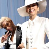 Zendaya et Law Roach du drame surprennent une mariée queer avec une robe de mariée