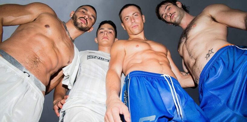 35 clichés moites et sexy du nouvel équipement de football Sniffies