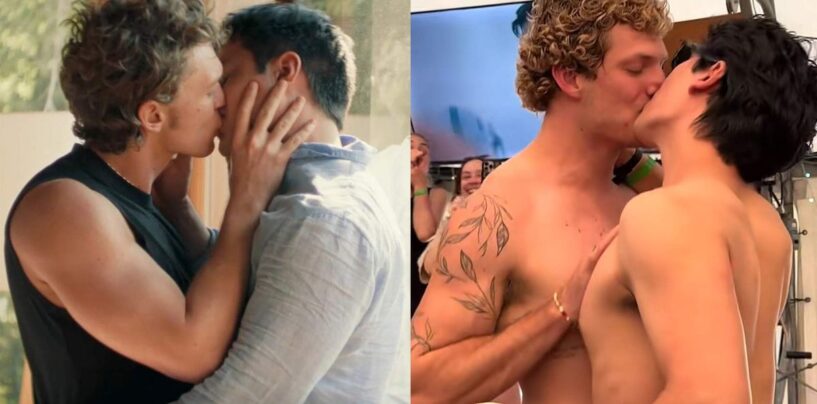 Shane Hollander et Ilya Rozanov s'embrassent dans des vidéos virales épicées lors du concours de sosies Heated Rivalry