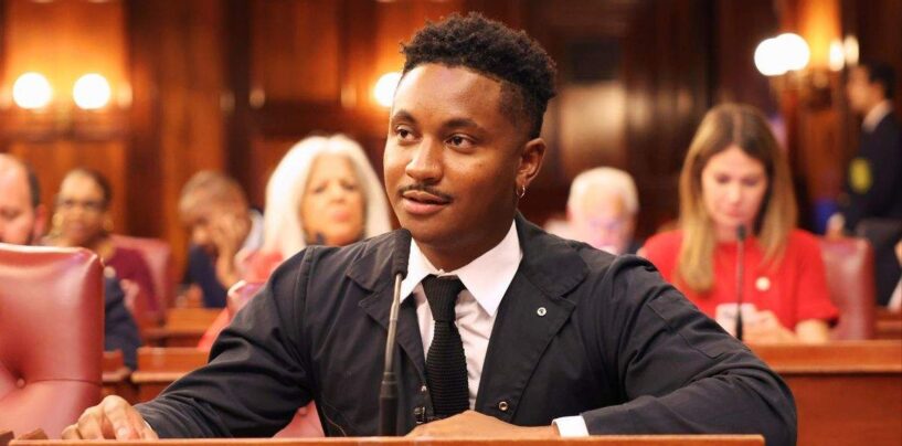 Chi Ossé, membre du conseil municipal de New York, arrêté lors d'une manifestation anti-expulsion à Brooklyn