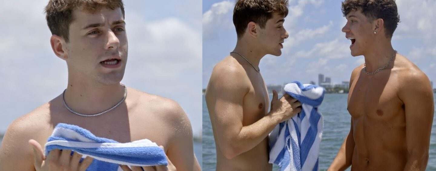 Les mannequins adultes Joey Mills et Drake Von jouent dans la nouvelle émission de téléréalité sexy Ultimate Boys Trip