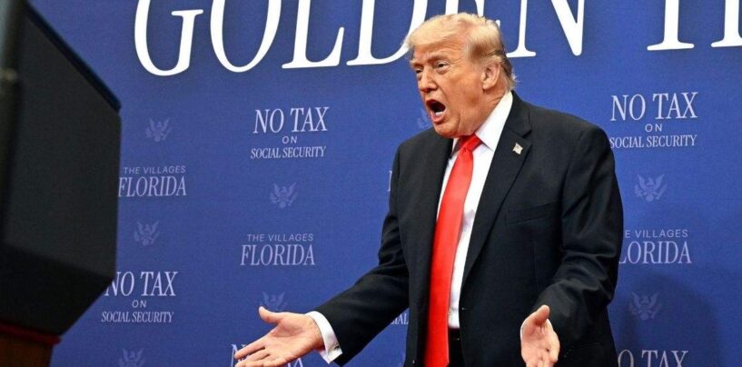 Trump effectue « le tissage » et attaque les personnes trans dans une communauté de retraite en Floride