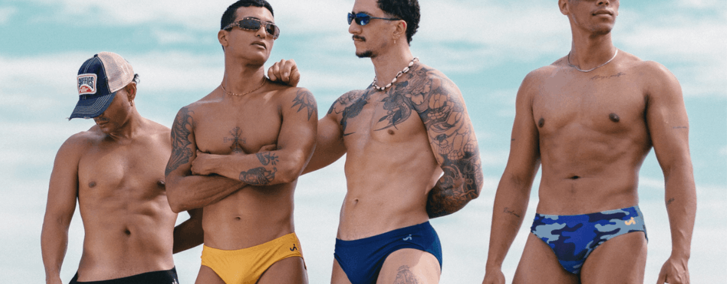 Naviguez sur la côte de San Juan dans les nouveaux maillots de bain sexy de Sniffies