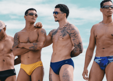 Naviguez sur la côte de San Juan dans les nouveaux maillots de bain sexy de Sniffies