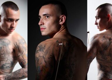 Rencontrez Marcos Aycox, le musicien sexy qui se dévoile en tant que violoniste tatoué