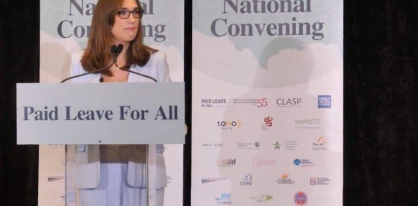 Sarah McBride, évoquant la bataille de son mari contre le cancer, lance un appel émouvant en faveur d'un congé familial payé