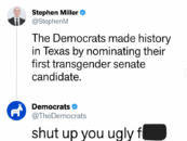 Internet s'en prend à Stephen Miller après qu'un faux tweet sur James Talarico se soit retourné contre lui