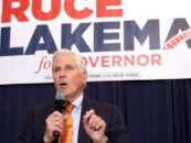 Le candidat républicain au poste de gouverneur de New York est confronté à des questions sur la compagnie antigay qu'il entretient