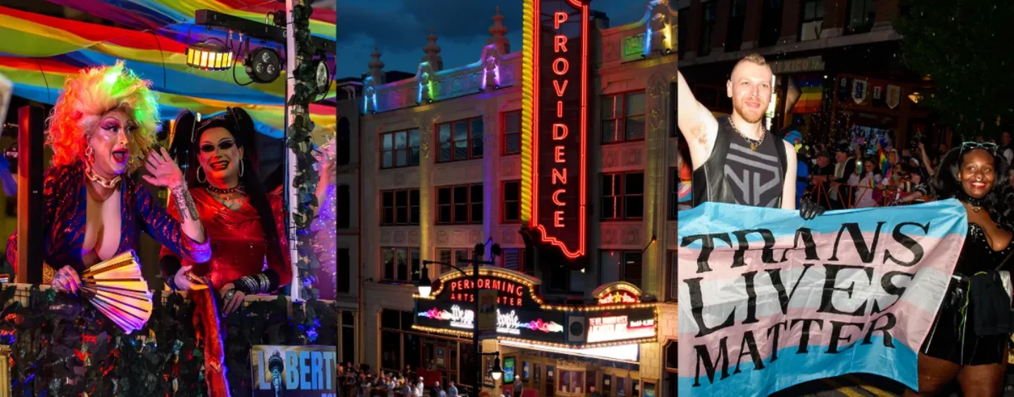 32 photos capturant la magie nocturne de la Rhode Island Pride
