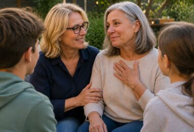 « J’aurais dû le faire bien plus tôt » : à 58 ans, elle révèle à ses petits-enfants qu’elle partage sa vie avec une femme