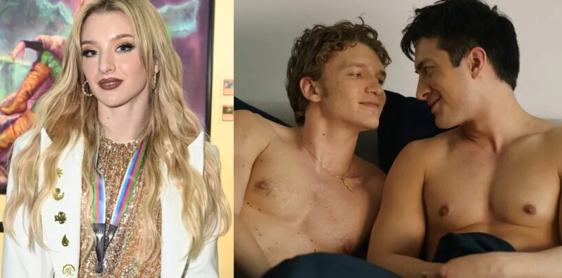 Amber Glenn transpire dans un nouveau clip sexy inspiré de Heated Rivalry
