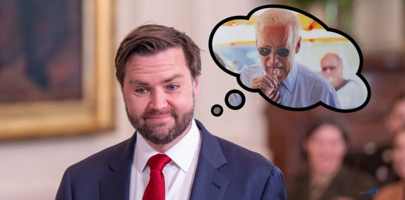 JD Vance ne peut s'empêcher de penser à la technique « suggestive » de la langue glacée de Joe Biden