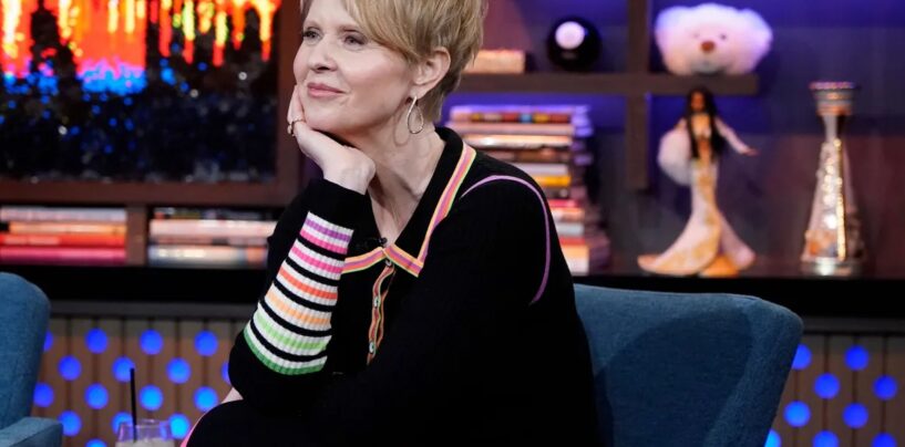 Cynthia Nixon célèbre le plus grand mariage saphique de tous les temps. Voulez-vous entrer ?