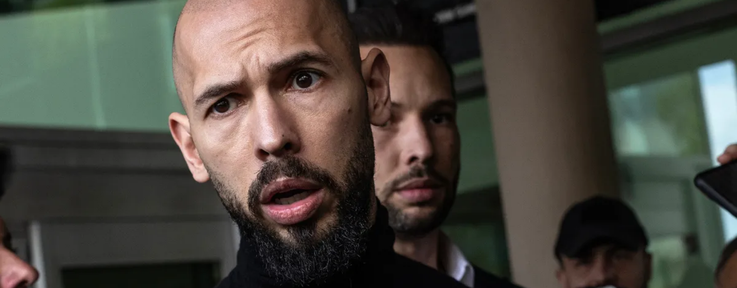 L'arrestation d'Andrew Tate montre que l'arnaque à la manosphère est en train de se dénouer