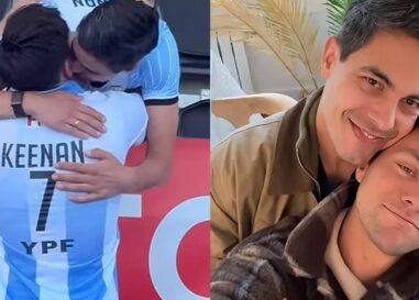 Le Premier ministre néerlandais devient (encore) viral pour avoir embrassé sa fiancée star du hockey lors d'un match