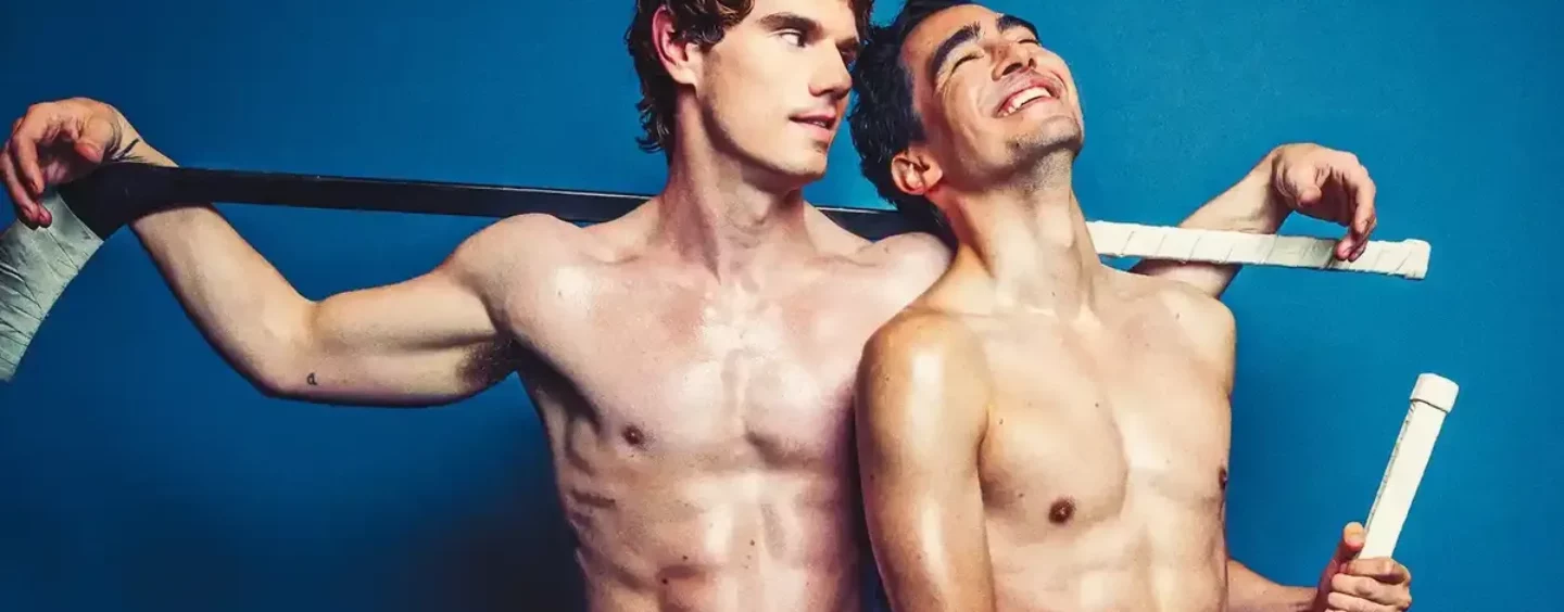 Rencontrez les beaux acteurs vedettes de la parodie musicale Heated Rivalry