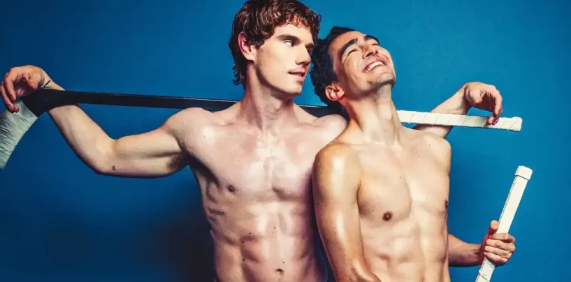 Rencontrez les beaux acteurs vedettes de la parodie musicale Heated Rivalry