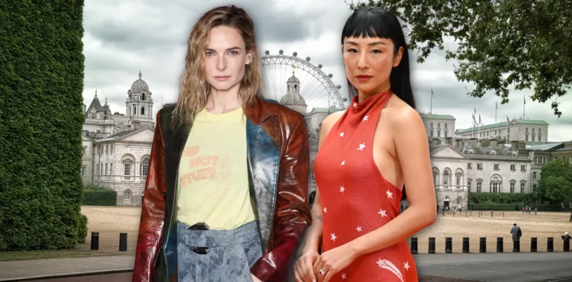 On en sait enfin plus sur la comédie romantique saphique de Greta Lee et Rebecca Ferguson