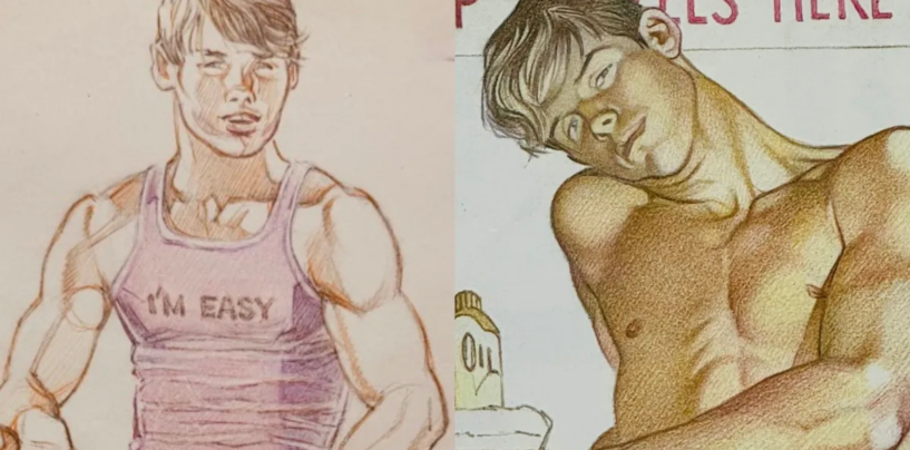 Plongez dans l'art sexy et joyeux de l'illustrateur gay Harry Bush