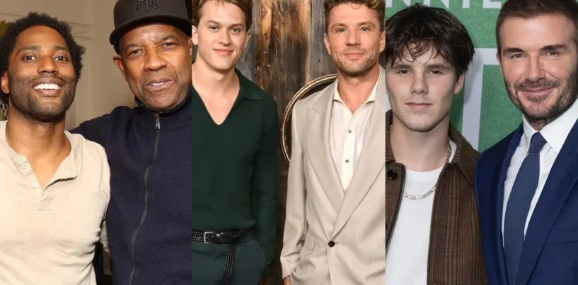 11 duos père-fils de célébrités les plus sexy