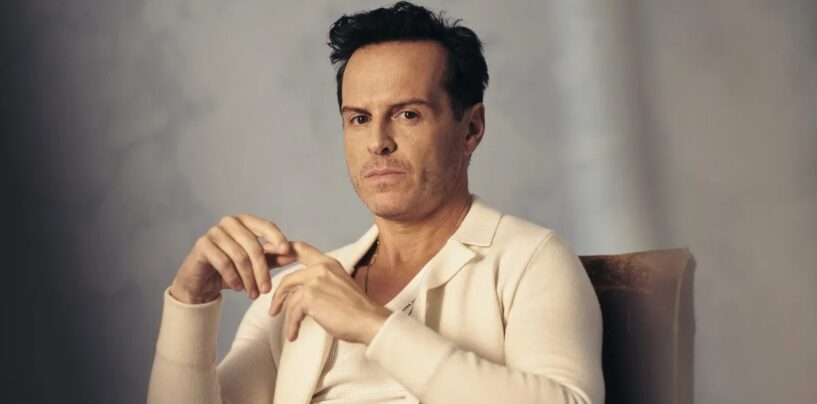 Andrew Scott porte un jockstrap et un harnais dans des photos virales sexy