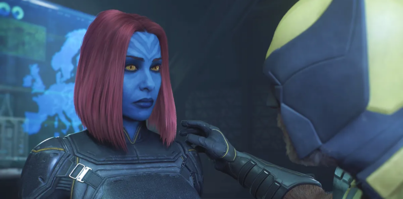 La relation lesbienne de Mystique aurait été interrompue lors de la sortie de Wolverine au Moyen-Orient