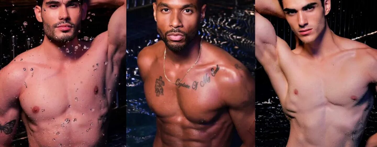 Des hommes sexy se déshabillent et portent des Speedos serrés lors du concours viral Mister Global