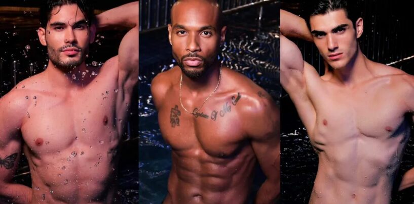 Des hommes sexy se déshabillent et portent des Speedos serrés lors du concours viral Mister Global