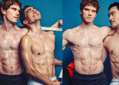 Rencontrez Jay Armstrong Johnson et Troy Iwata, les hommes sexy qui jouent dans la comédie musicale Heated Rivalry