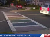 « Cela semble intentionnel » : les responsables de la ville du Massachusetts sont confrontés à des questions sur la suppression des passages pour piétons arc-en-ciel