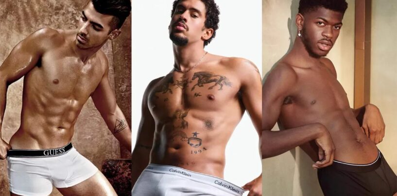 Classement des 15 publicités de sous-vêtements presque nus les plus populaires de chanteurs masculins