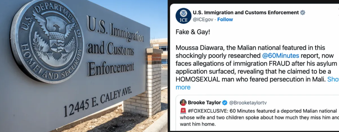 La famille d'un père déporté a déclaré qu'il leur manquait. ICE a répondu : « Fake & Gay ! »